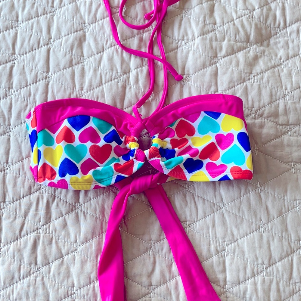 Strapless or halter Xhilaration bikini top